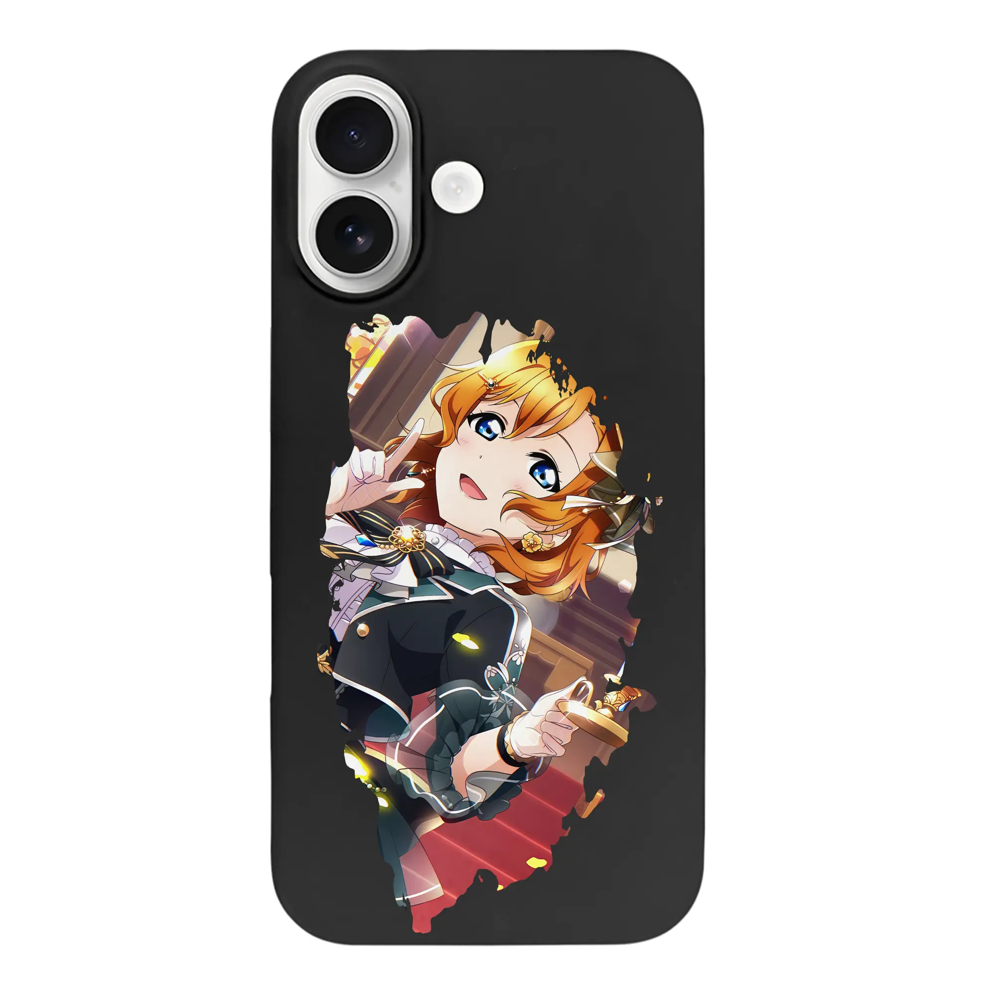 Love Live! グッズ,高坂穂乃果 - iPhone 17 シリーズ シリコンケース 薄型 耐衝撃 指紋防止 ソフトタッチカバー 精密フィット 傷防止 保護ケース iPhone 17/17 Air/17 Pro/17 Pro Max 対応